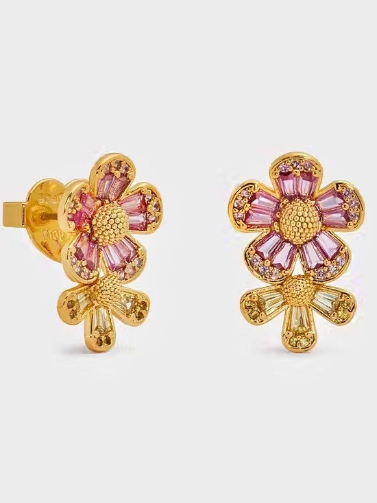 kate spade Jewelry - KATE SPADE NEW YORK ♠️ FLURETTE MULTI DOUBLE STUD EARRINGS 🌼